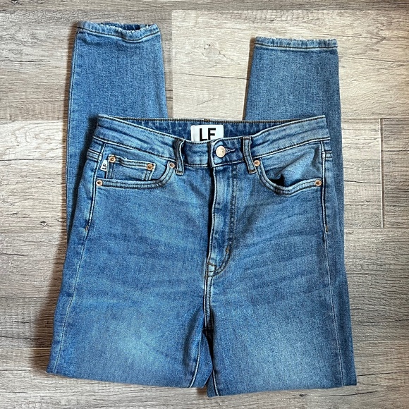 LOVERS AND FRIENDS High Rise Stretch Skinny Jeans (Size 26) - Picture 2 of 11